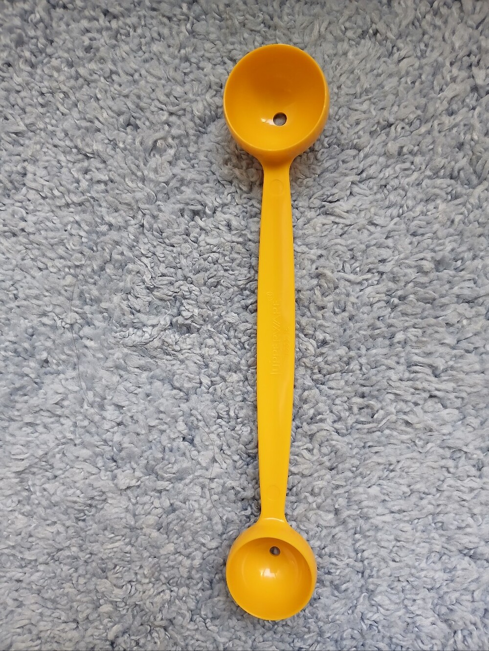 Vintage Yellow Tupperware Melon Baller
